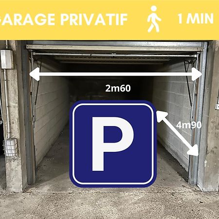 Le Sacre - Centre - Cour Privative - Parking Apartment Реймс Екстериор снимка