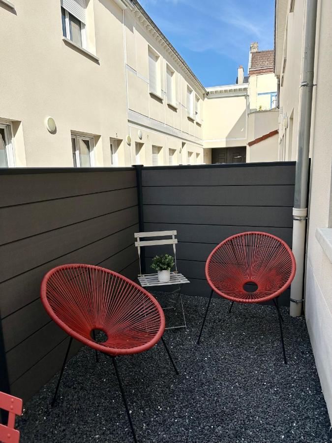 Le Sacre - Centre - Cour Privative - Parking Apartment Реймс Екстериор снимка